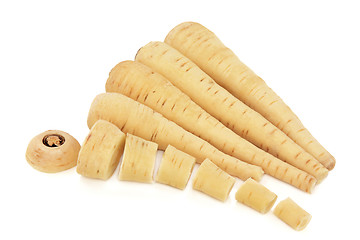 Image showing Parsnips