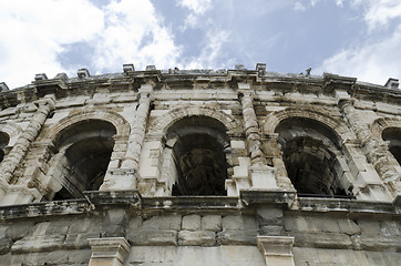 Image showing ancient arenas of Nimes