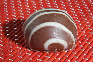 Image showing milk chocolate truffle