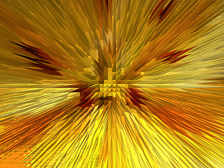 Image showing Brown abstract background