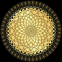 Image showing Gold flower