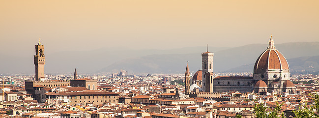 Image showing Florence Duomo view