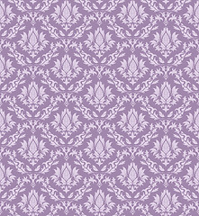 Image showing Damask seamless pattern