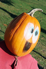 Image showing Pumpkin person