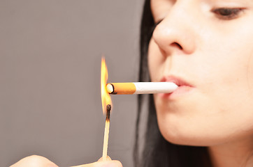 Image showing smoker