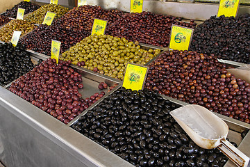 Image showing Olive market