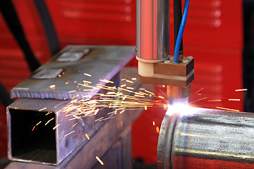 Image showing Welding