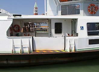 Image showing Water bus Venice