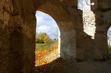 Image showing Ruins and nature