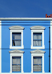 Image showing Blue house