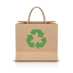 Image showing Paper shopping bag