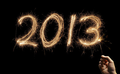 Image showing Happy New Year 2013