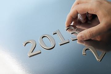 Image showing Welcome to year 2013