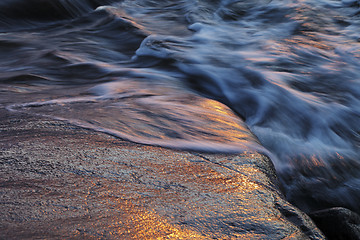 Image showing Evening Waves