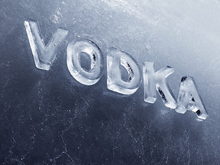 Image showing Vodka