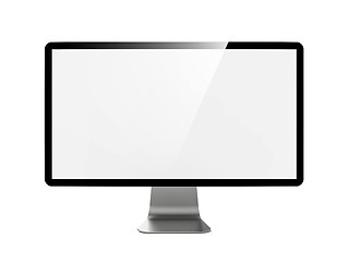 Image showing Modern 4k Widescreen Lcd Monitor.