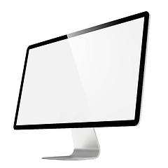 Image showing Modern 4k Widescreen Lcd Monitor.