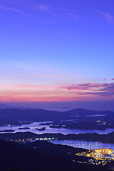 Image showing Sai Kung at morning, Hong Kong