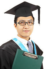 Image showing asian man graduation