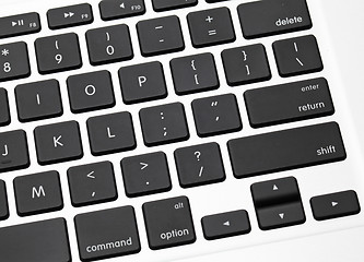 Image showing computer keyboard