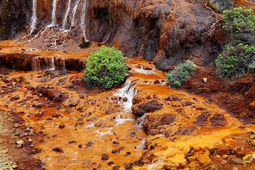 Image showing Golden Waterfall