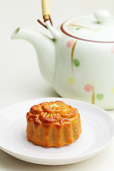 Image showing Chinese moon cake