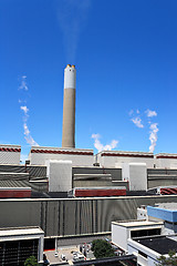 Image showing coal fired power station