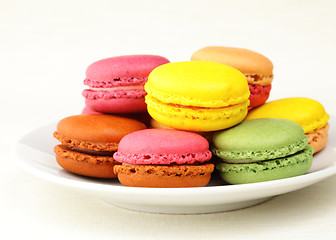 Image showing close up of macaroon