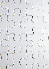 Image showing white puzzle