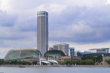 Image showing Singapore skyline