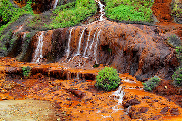 Image showing Golden waterfall, Taiwan