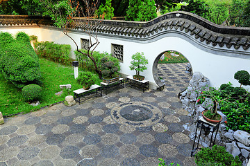 Image showing chinese garden