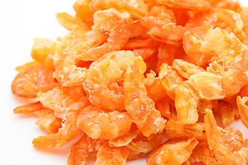 Image showing Small dry shrimp