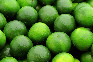 Image showing green lime citrus fruit