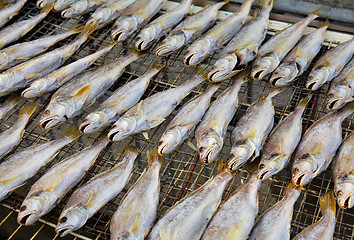 Image showing dried salt fish