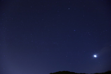 Image showing star at night sky