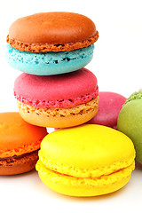 Image showing Colorful macaroon