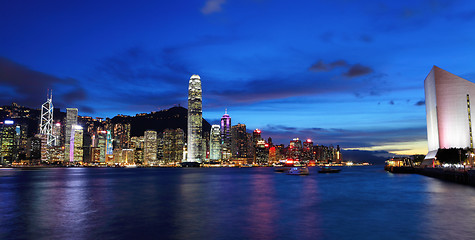 Image showing Hong Kong Skyline