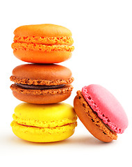 Image showing Colorful macaroon