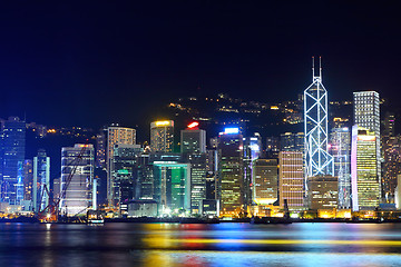 Image showing Hong Kong night