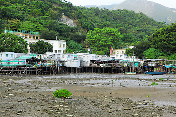 Image showing Tai O fishing village in Hong Kong