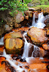 Image showing Golden waterfall, Taiwan