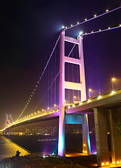 Image showing Tsing Ma bridge