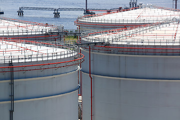 Image showing Storage tanks