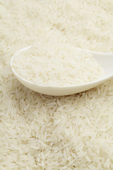 Image showing white uncooked rice