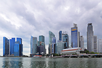 Image showing Singapore skyline