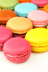 Image showing Colorful macaroon