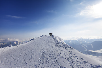 Image showing Top station of ropeway