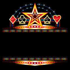 Image showing Casino neon