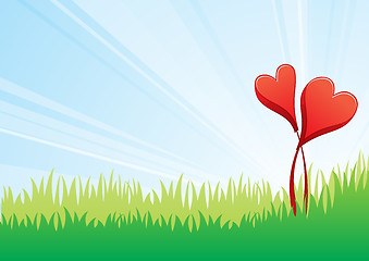 Image showing Love flowers